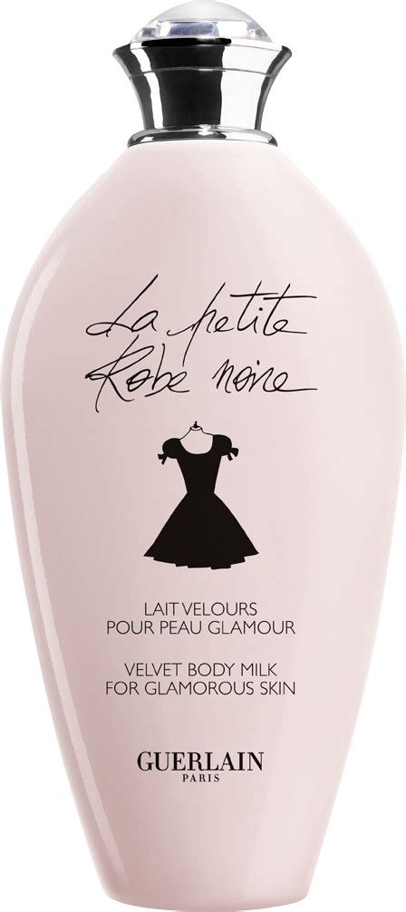 guerlain la petite robe noire lait velours pour peau glamour